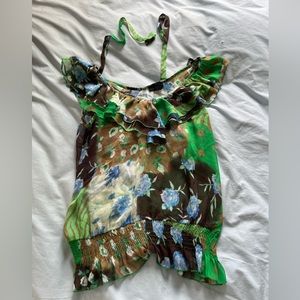 Beautiful flower blouse